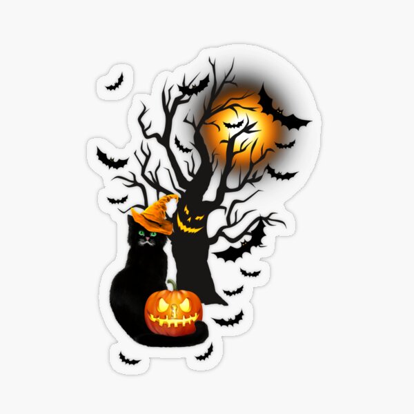 Ghost , crab ,pumpkin ,pot ,jack o lantern ,poison ,autumn ,dark  ,illustration, halloween, spooky ,happy Halloween, bubble ,spider ,wizard,  witch, polka dot  Sticker for Sale by letsgow8th