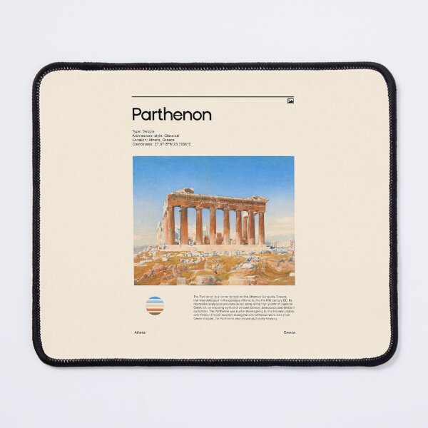 Item preview, Visit Parthenon, Greece (Travel poster) designed and sold by RabbitK.
