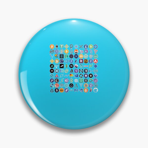 Item preview, Crypto Logos 3D On Black designed and sold by BrixtonRuffi.