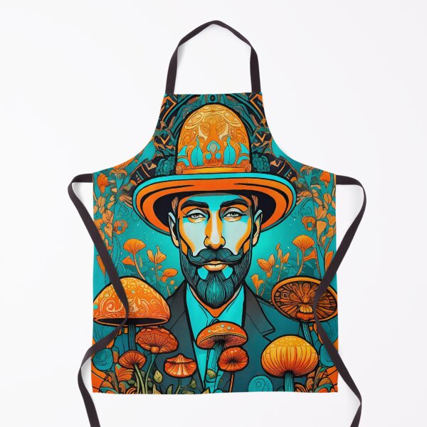 Item preview, Mushroom Reverie: The Elegant Man in Nature's Embrace designed and sold by Ultra7songeng.