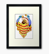 mexican skeletor Framed Print