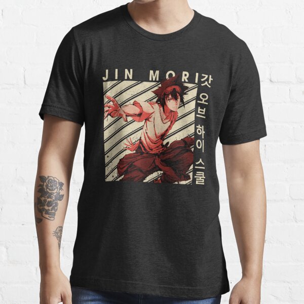 THE GOD OF HIGH SCHOOL - JIN MORI UNISEX T-SHIRT