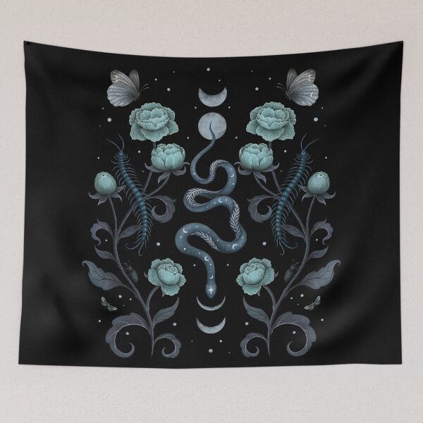 Item preview, WhimsiGothic Serpentine Garden designed and sold by episodicDrawing.