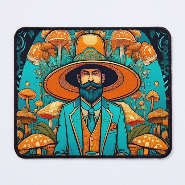 Item preview, Fungi Elegance: Artistic Portrayal of a Stylish Figure designed and sold by Ultra7songeng.