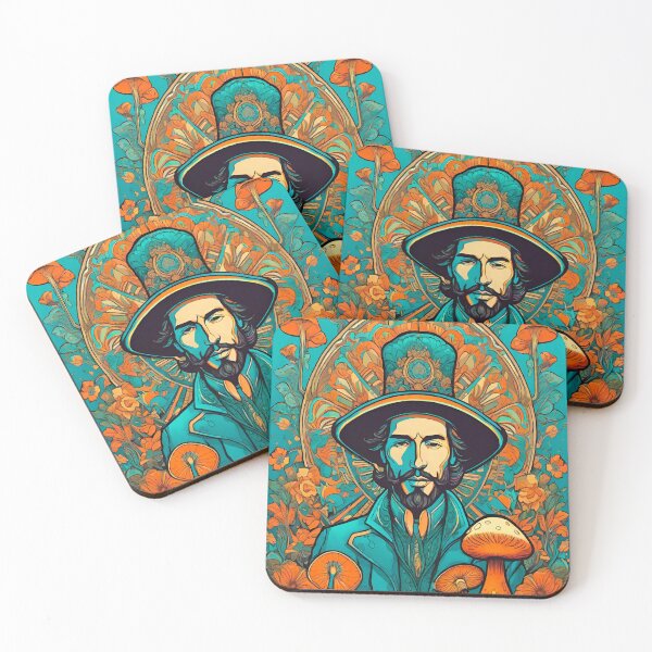 Item preview, Mycelium Moments: The Elegant Man Amongst Mushrooms designed and sold by Ultra7songeng.