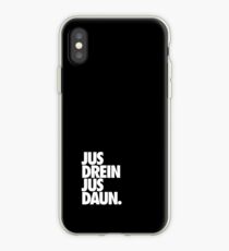 jus drein jus daun. iPhone Case