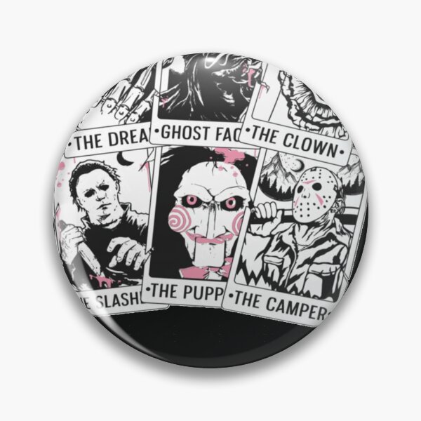 Item preview, Horror Characters Tarot Card SVG designed and sold by ElliottDennit.