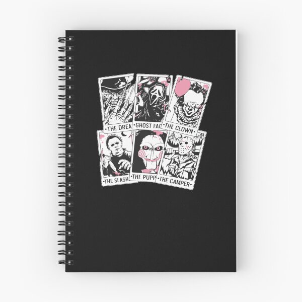 Item preview, Horror Characters Tarot Card SVG designed and sold by ElliottDennit.