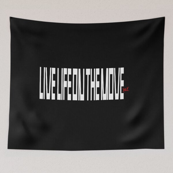 Item preview, Live Life on the Move II (dark) / RoYuMi designed and sold by royumi.