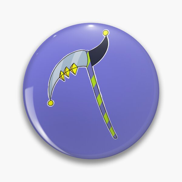 Item preview, Jevil Scythe Sticker designed and sold by DiddlyDooSFW.
