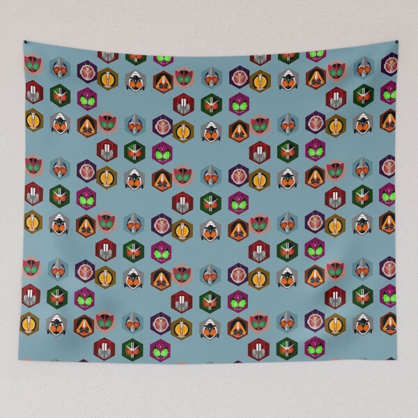 Item preview, 3x3 Kamen Riders designed and sold by eoghancop.