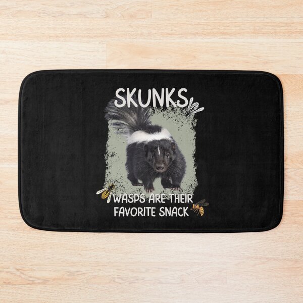 Item preview, Skunks ~ Wasps Are Their Favorite Snacks Design designed and sold by EarthArtDesigns.