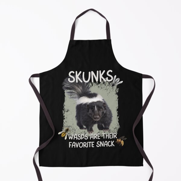 Item preview, Skunks ~ Wasps Are Their Favorite Snacks Design designed and sold by EarthArtDesigns.