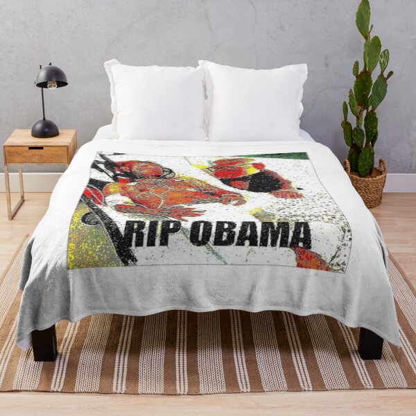 Item preview, R.I.P Obama (Deepfried Meme) Classic designed and sold by caffeybaldwinfx.