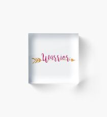Warrior Acrylic Block