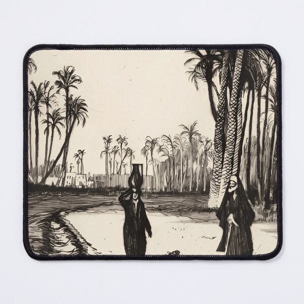 Item preview, Ephraim Moshe Lilien, The Palms of Sakkarah designed and sold by NouveauEra.