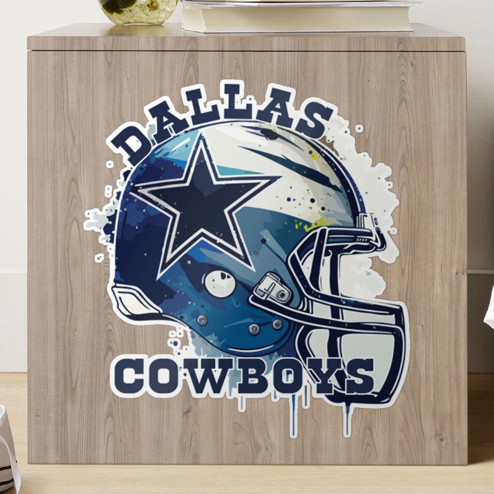 Dallas Cowboys Football Helmet Stripe Decal – One Piece 3M 20MIL Thick Vinyl Sticker