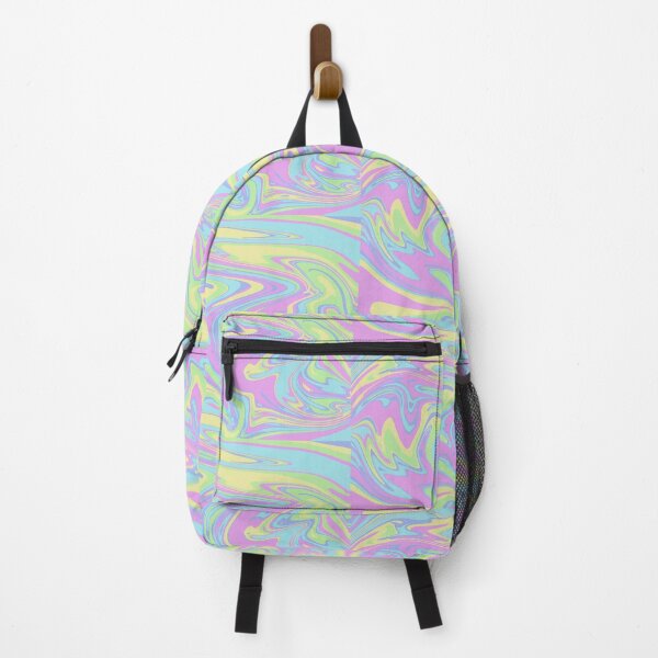 Item preview, Pastel trippy aesthetic abstract designed and sold by Silly Stickers Etc..