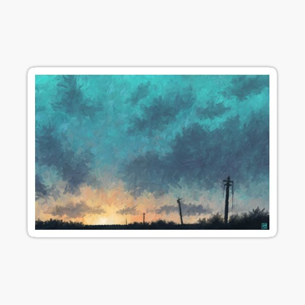 Hushed Afternoon Sticker