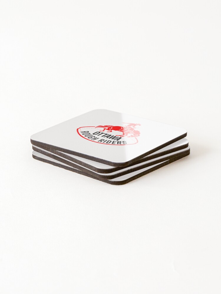Thumbnail 4 of 5, Coasters (Set of 4), Defunct Ottawa Rough Riders 1980 designed and sold by GilliNitzsche.