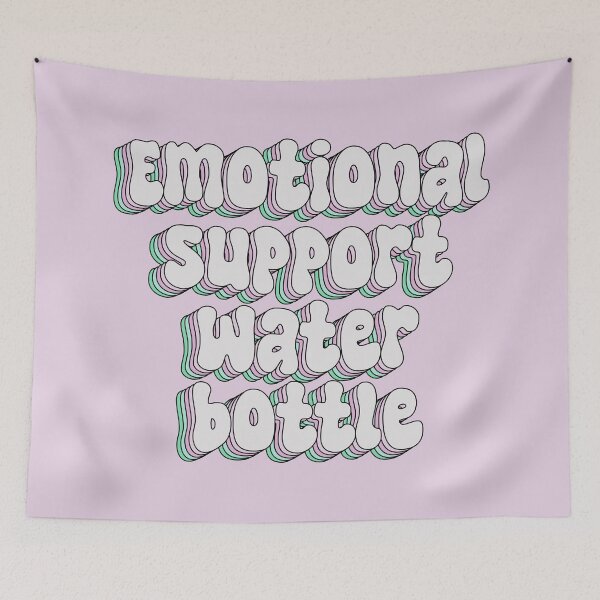 Item preview, Emotional support water bottle designed and sold by majin666bkk.