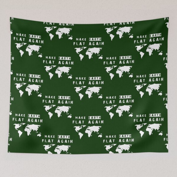 Item preview, Make Earth Flat Again designed and sold by codadhaven.
