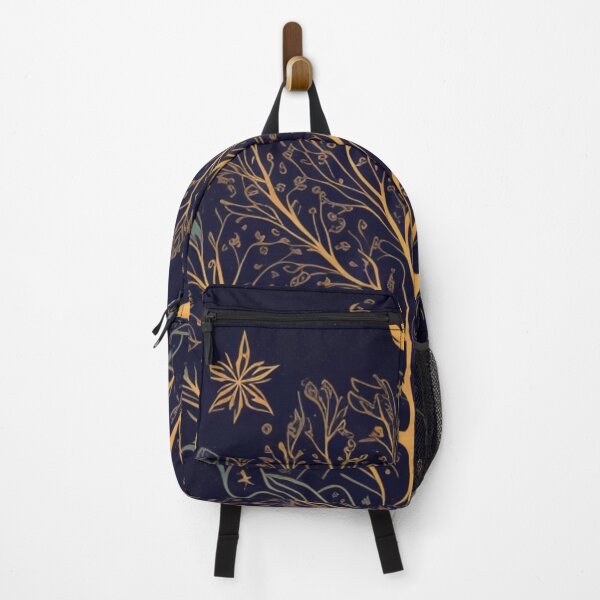 Item preview, "Cosmic Tree Leaves Vector Pattern" designed and sold by FemmeFlair.