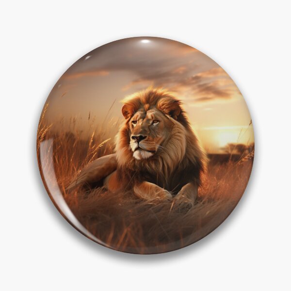Item preview, Lion Digital Art designed and sold by DeLietoGraphics.