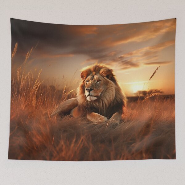 Item preview, Lion Digital Art designed and sold by DeLietoGraphics.