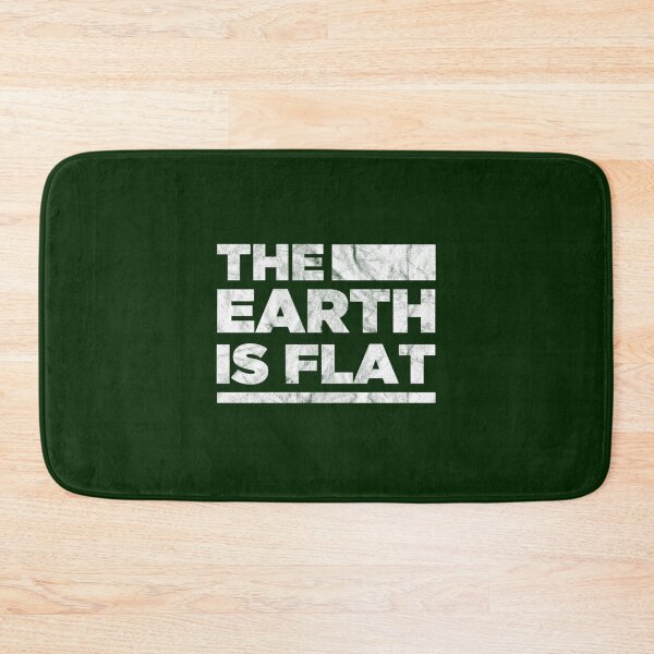 Item preview, The Earth Is Flat Earth Society Conspiracy Theory designed and sold by codadhaven.