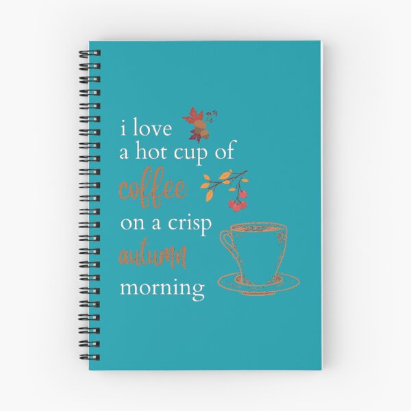 Item preview, I love a hot cup of coffee on a crisp autumn morning shirt designed and sold by TheAnimeFactor.