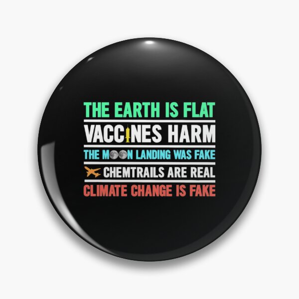 Item preview, The Earth Is Flat Vaccines Harm Chemtrails Mask T designed and sold by codadhaven.