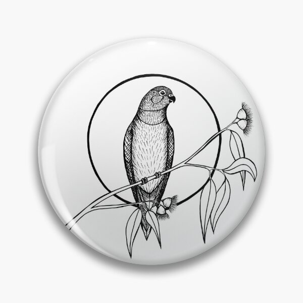Item preview, Varied Lorikeet designed and sold by Rebecca Westlund Artist.