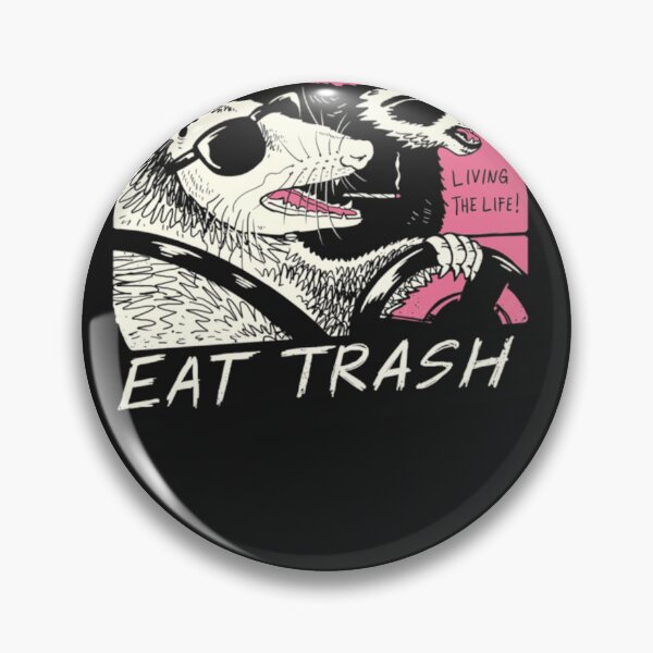 Item preview, Live Fast! Eat Trash!   designed and sold by JenniferJRamire.