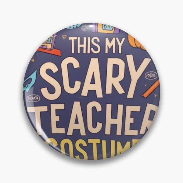 Item preview, This Is My Scary Teacher Costume Halloween Design designed and sold by bigramy.