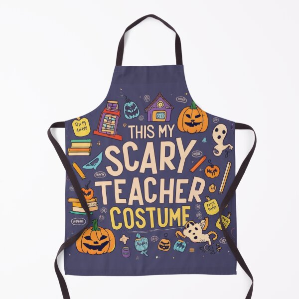 Item preview, This Is My Scary Teacher Costume Halloween Design designed and sold by bigramy.