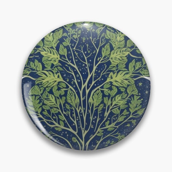 Item preview, "Galactic Foliage: Tree Leaves Vector Art" designed and sold by FemmeFlair.
