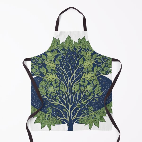 Item preview, "Galactic Foliage: Tree Leaves Vector Art" designed and sold by FemmeFlair.