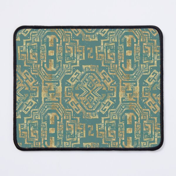 Item preview, Rustic geometric maya designed and sold by Alessandro Remo Mazzoni Remotextiles.