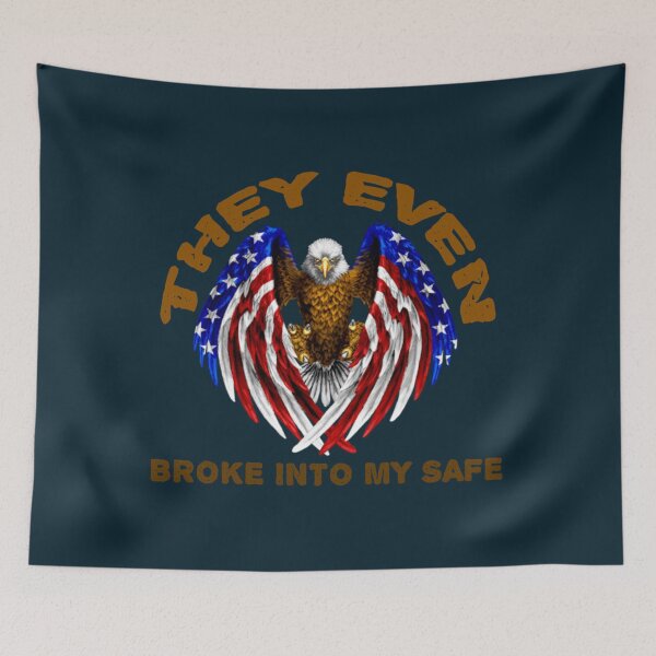 Item preview, They Even broke Into My Safe sticker Premium  designed and sold by TheAnimeFactor.