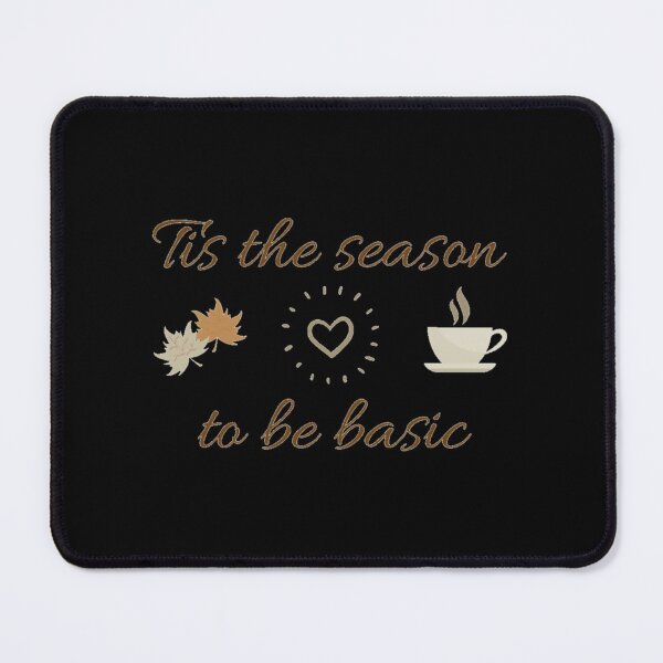 Item preview, tis season to be basic shirt designed and sold by TheAnimeFactor.