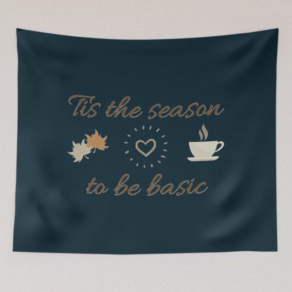Item preview, tis season to be basic shirt designed and sold by TheAnimeFactor.