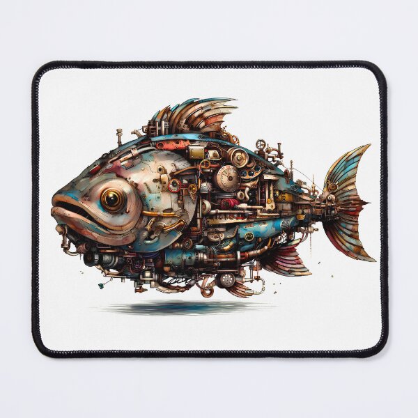Item preview, mechanical fish 04 designed and sold by Ignacio Junquera.