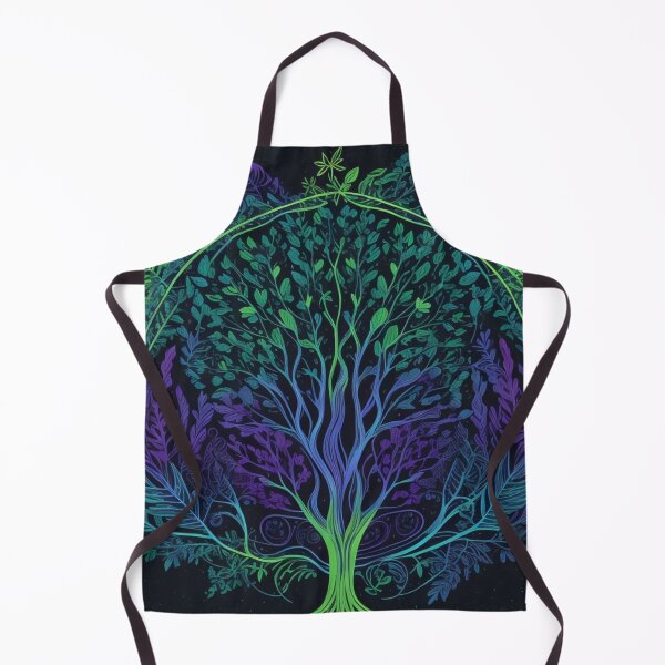 Item preview, Astronomical Arboretum: Exploring Galactic Tree Leaves in Vector Art designed and sold by FemmeFlair.