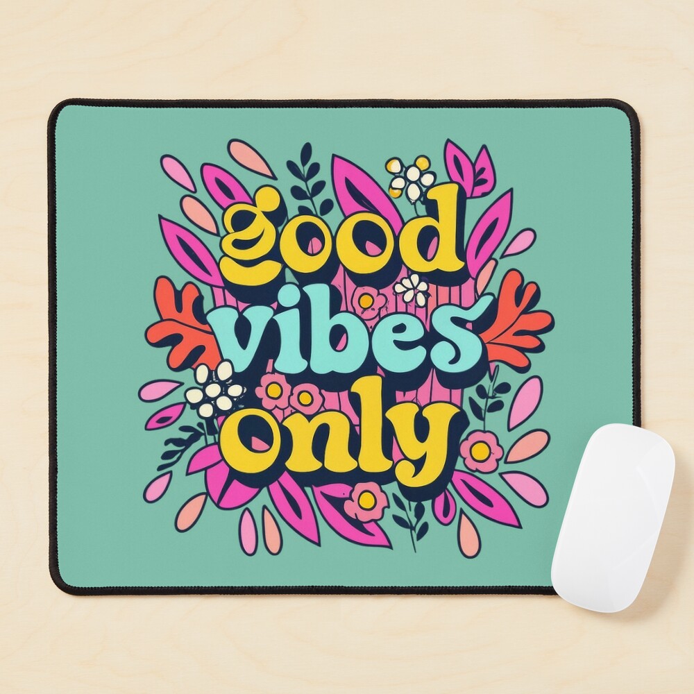 Feathers Good Vibes V3 Decal Sticker Wall Vinyl Art Wall Bedroom Room –  boop decals