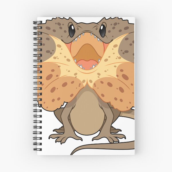 Item preview, Frilled Neck Lizard designed and sold by HeckoGeckoArt.
