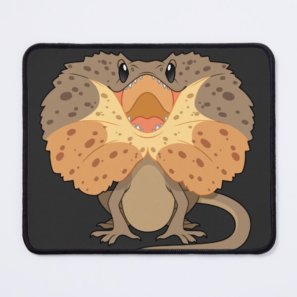 Item preview, Frilled Neck Lizard designed and sold by HeckoGeckoArt.