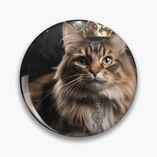 Item preview, Cat King designed and sold by EvokeArtisan.