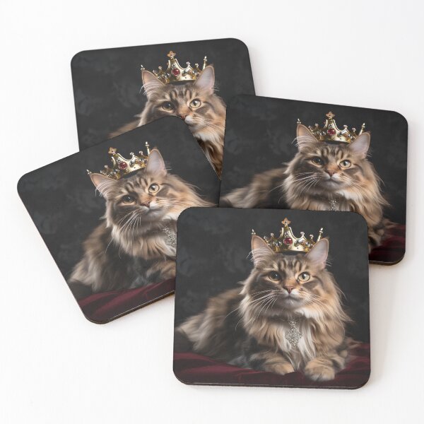 Item preview, Cat King designed and sold by EvokeArtisan.