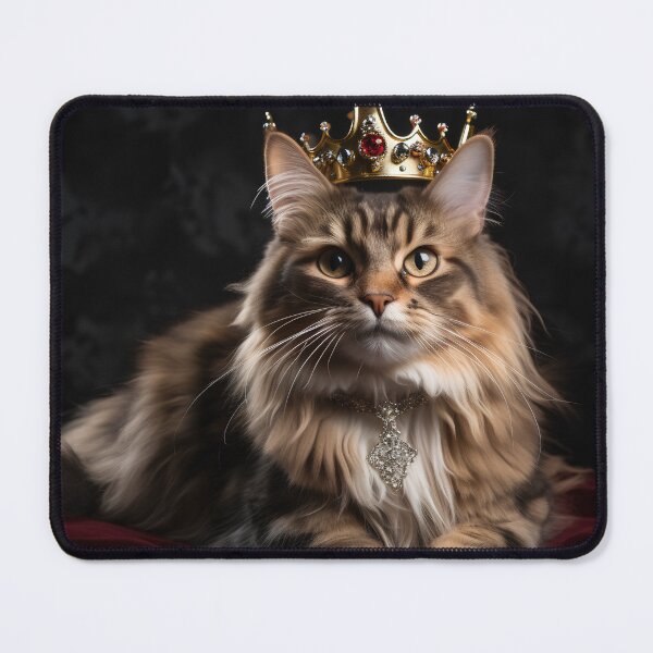 Item preview, Cat King designed and sold by EvokeArtisan.